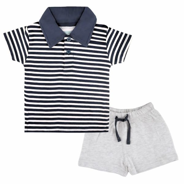 Polo & Shorts Set - Comfortable Summer Wear (FB-3502)