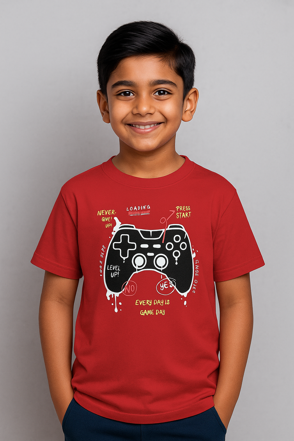 20250611_1050_Game_Day_T-Shirt_remix_01jxerhmj4fwgtkmb2p838n9gd.png FB-3101 T-Shirt: Comfortable and Stylish Tee for Everyday Wear - Image 1