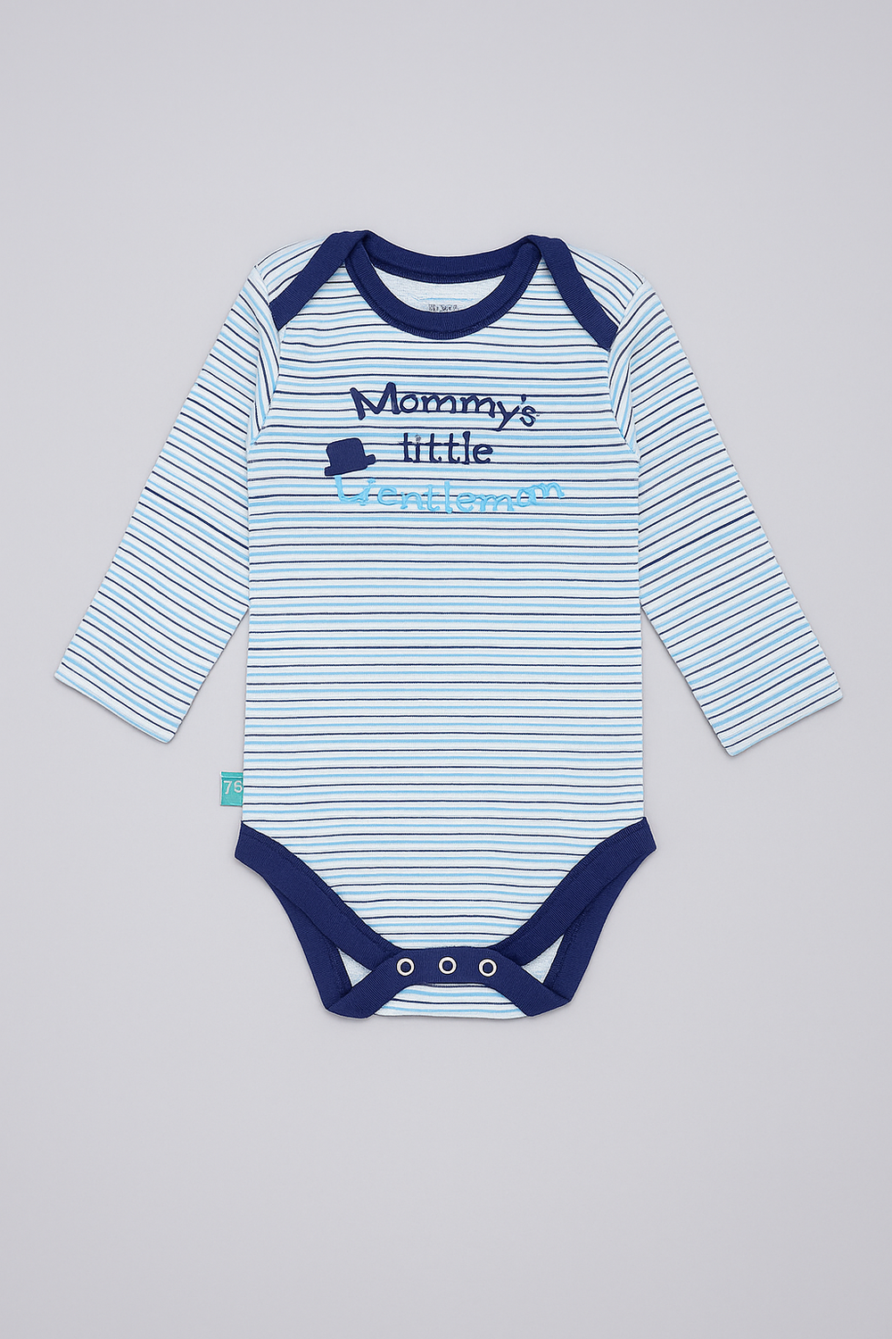 20250616_0237_Striped_Baby_Onesie_remix_01jxtrajefem8bwh2nrz0r9v5c.png Bodysuit FS-133 - High-Quality, Stylish One-Piece Garment - Image 1