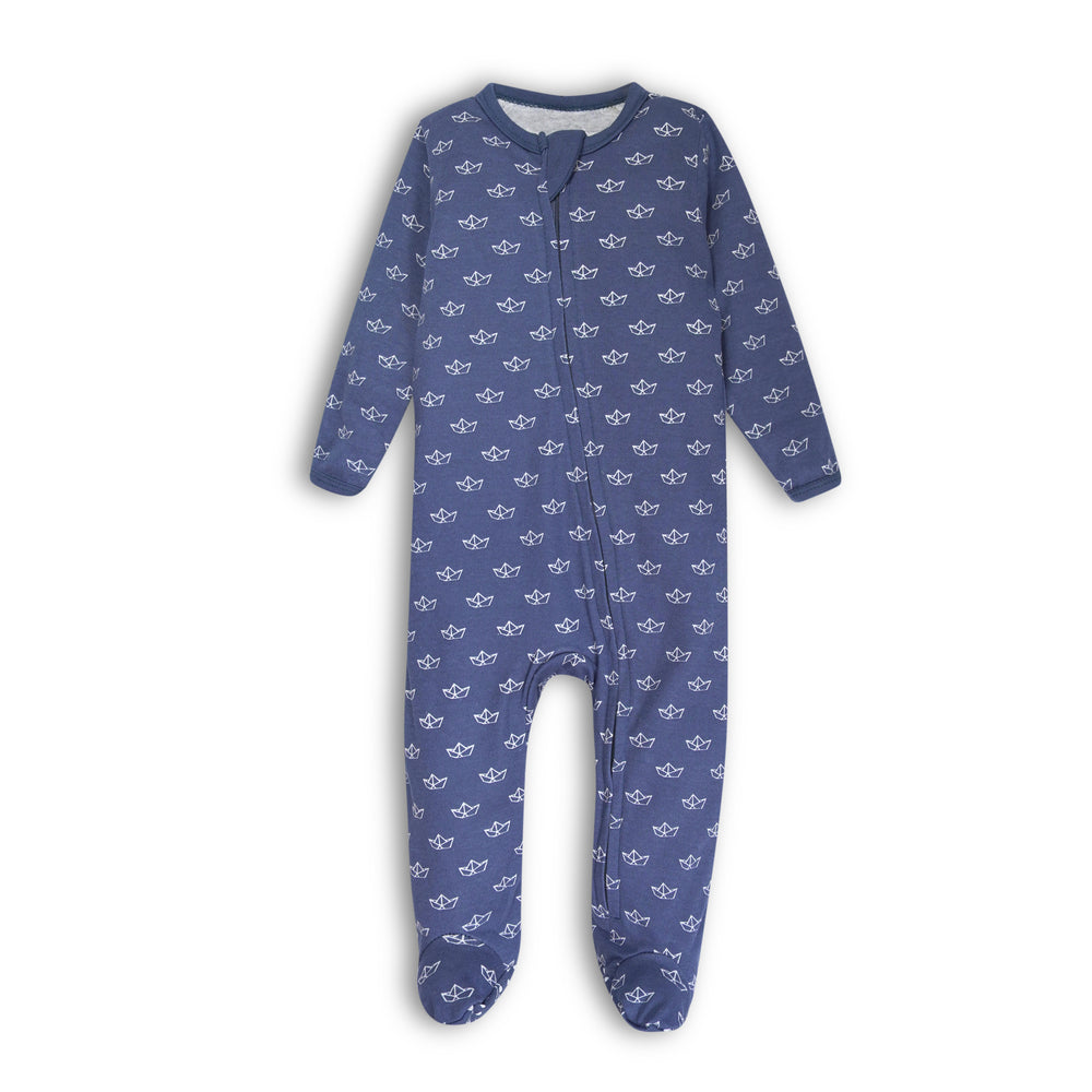 DSC09011_afea356d-c472-490d-94d5-bd887130b0a9.jpg Footed Sleep N' Play - Cozy Baby & Toddler Jumpsuit | Style FB-6024 - Image 1