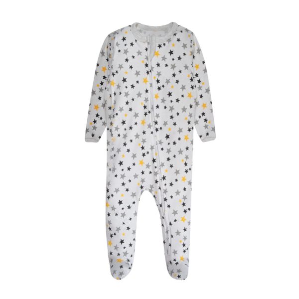 Footed Sleep N' Play Baby Bodysuit (FN-6033) - Comfortable & Cute Outfits for Infants
