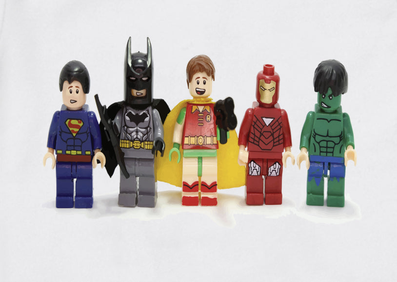 Lego_Character_Print_Close-Up_White_Baby_Bodysuit.jpg CP2 White Bodysuit - FN-2401 | Essential White Bodysuit for Women | Shop Now - Image 1