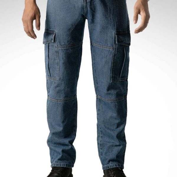 Men Loose Fit High-Rise Relaxed Jeans