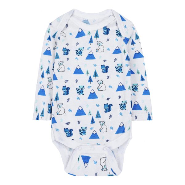 2-Pack Baby Bodysuit Set - Soft Cotton Infant Sleepwear & Playwear (FS-494)