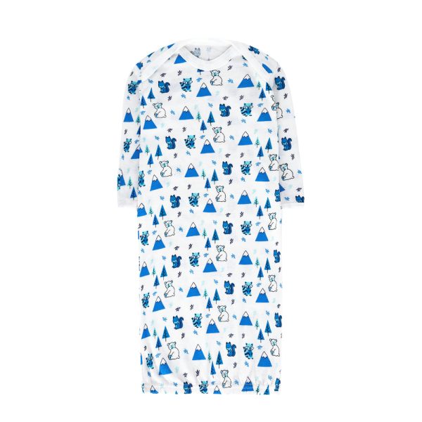 2-Pack Baby Gown Set (FS-505) - Soft & Comfortable Infant Sleepwear